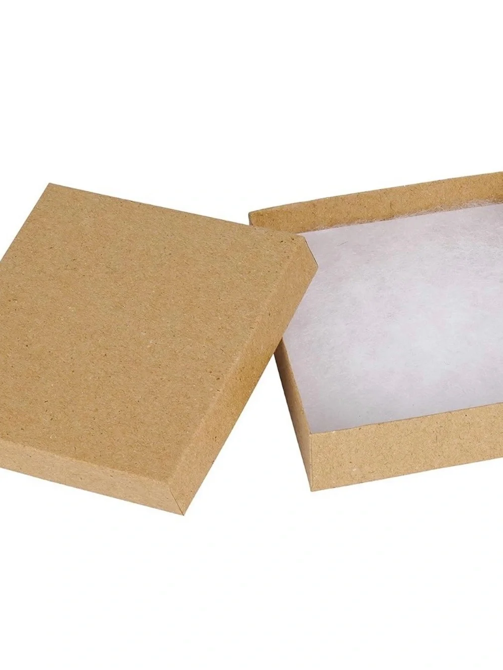 Brown Kraft Gift Box with Lid - Set of 6